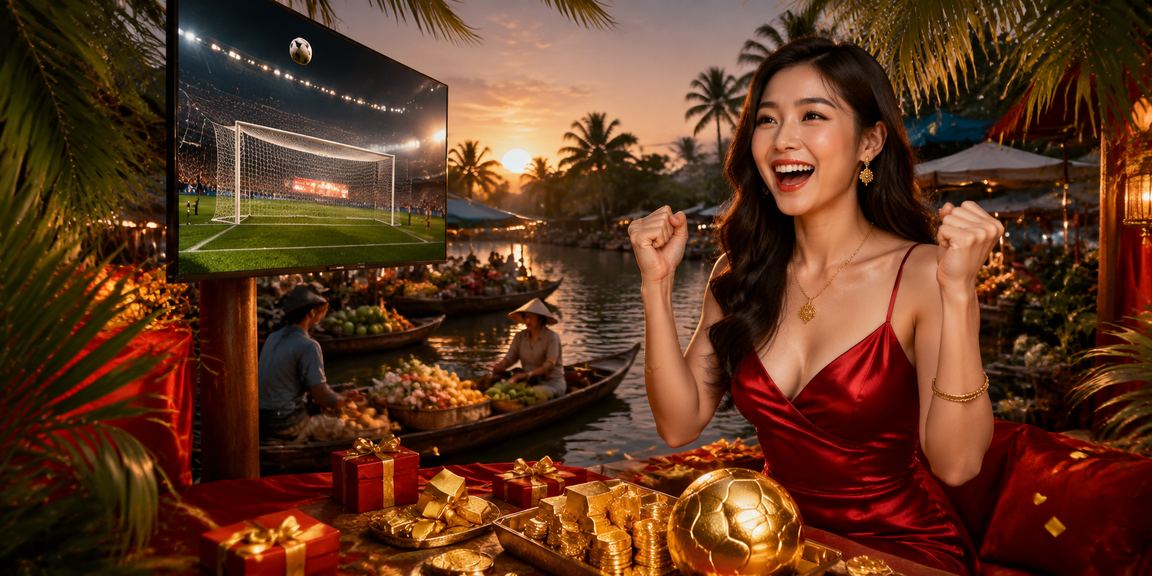 Người hâm mộ bóng đá Cần Thơ theo dõi trận đấu và tham gia thưởng sự kiện thể thao trên điện thoại